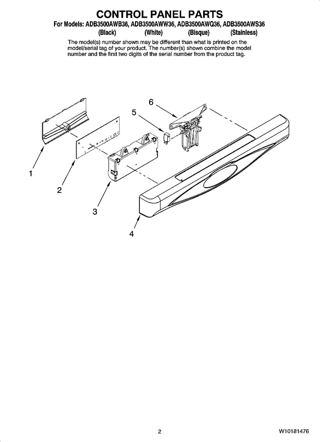 Diagram for ADB3500AWQ36