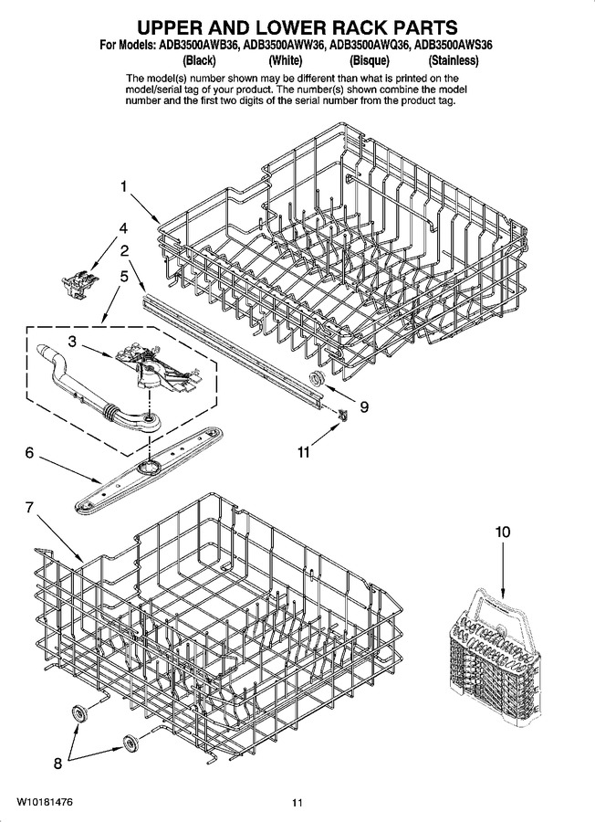 Diagram for ADB3500AWB36
