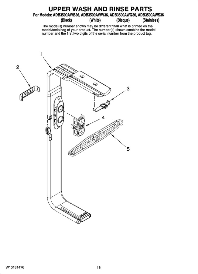 Diagram for ADB3500AWS36