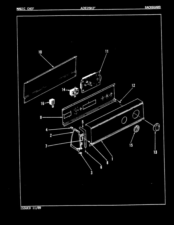 Diagram for ADE25K3W