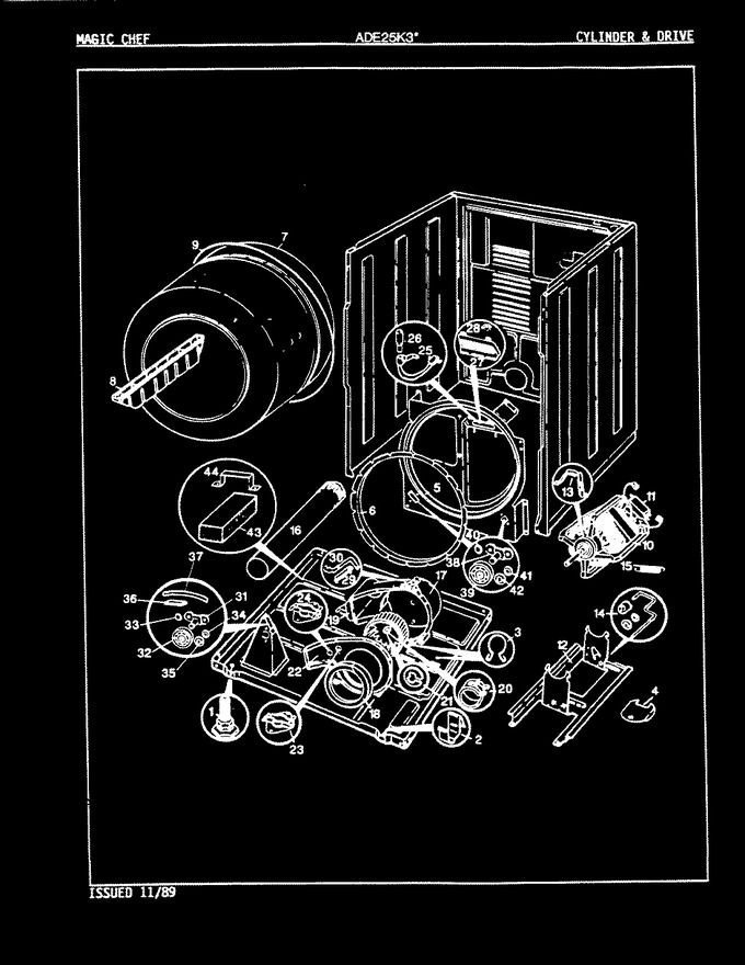 Diagram for ADE25K3W