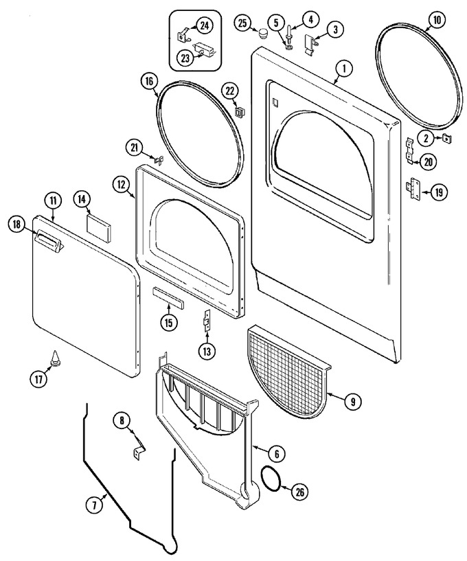Diagram for DEL203WC