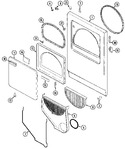 Diagram for 03 - Door (hye3658azw)