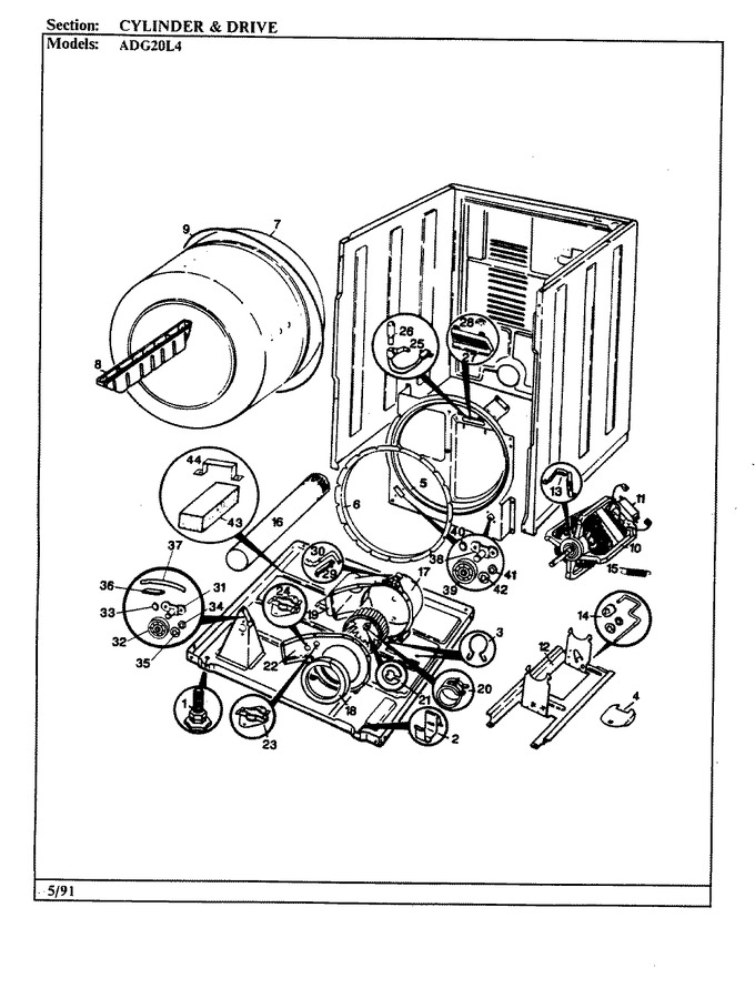Diagram for ADG20L4A