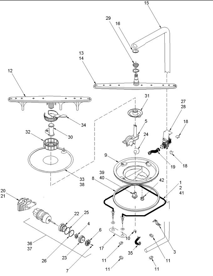 Diagram for ADW650RAB (BOM: PADW650RAB0)
