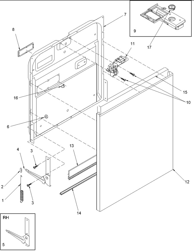 Diagram for ADW850EAC (BOM: PADW850EAC1)