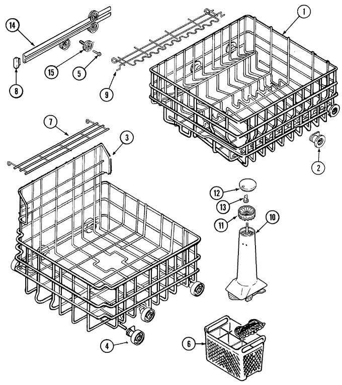 Diagram for MDB4100AWX
