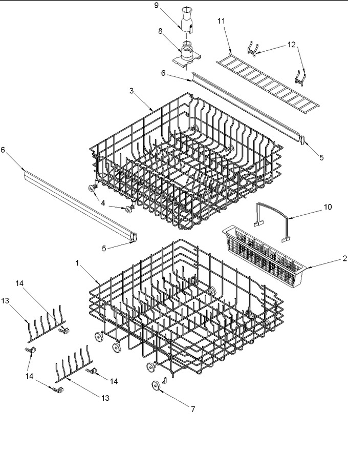 Diagram for ADW750EAW (BOM: PADW750EAW0)