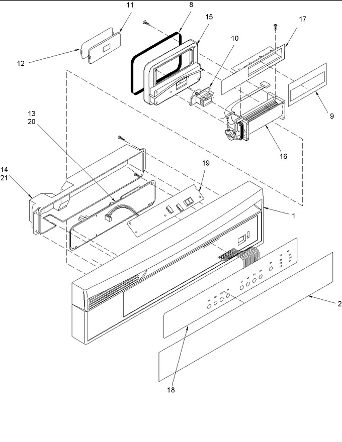 Diagram for ADW850EAW (BOM: PADW850EAW2)