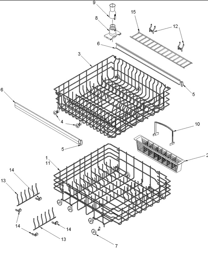 Diagram for ADW750EAB (BOM: PADW750EAB2)
