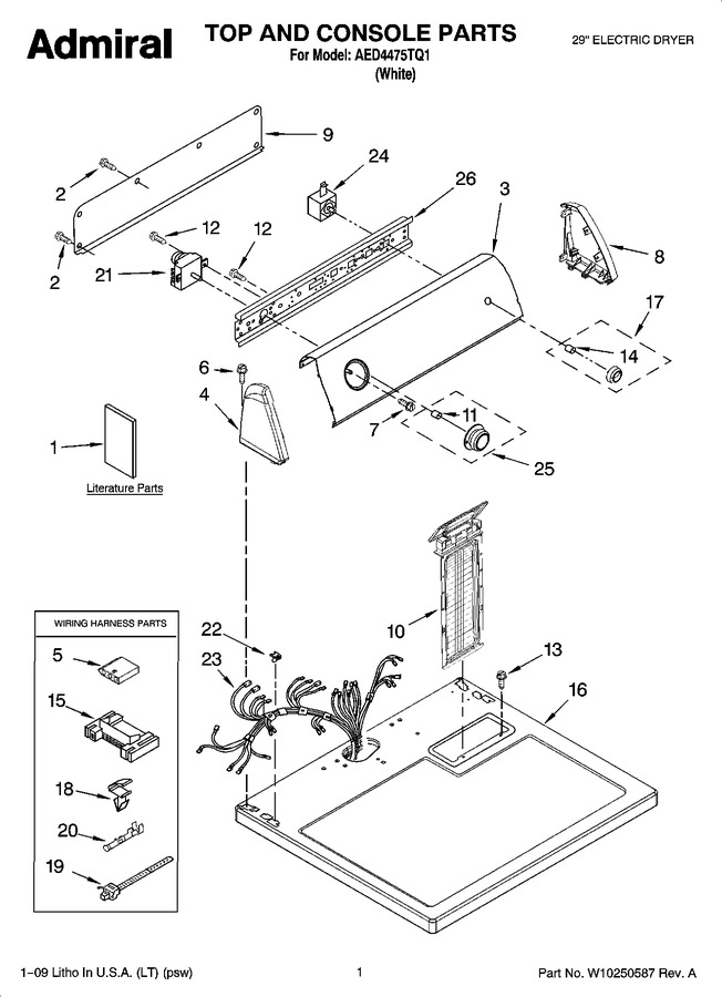 Diagram for AED4475TQ1