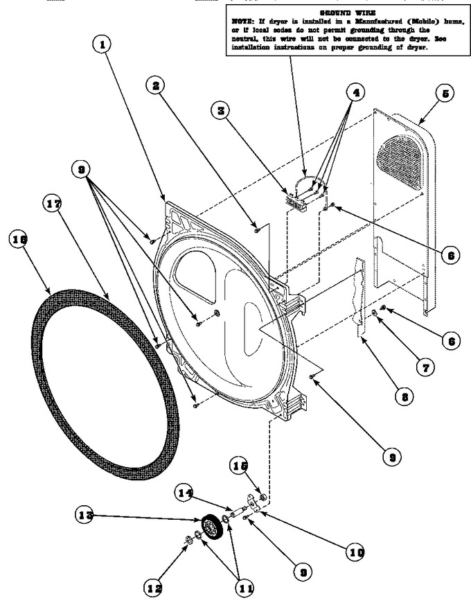 Diagram for AEM427W2 (BOM: PAEM427W2)