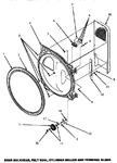 Diagram for 01 - Bulkhead/felt Seal/cyl Roller & Term Blk