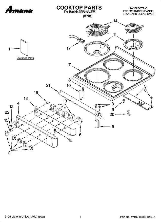 Diagram for AEP222VAW0