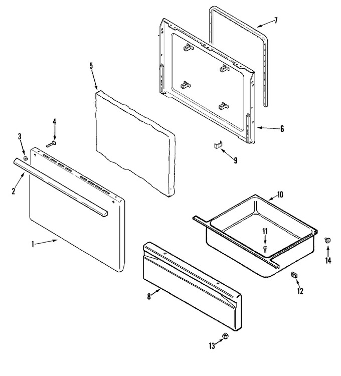 Diagram for PER4100BAW