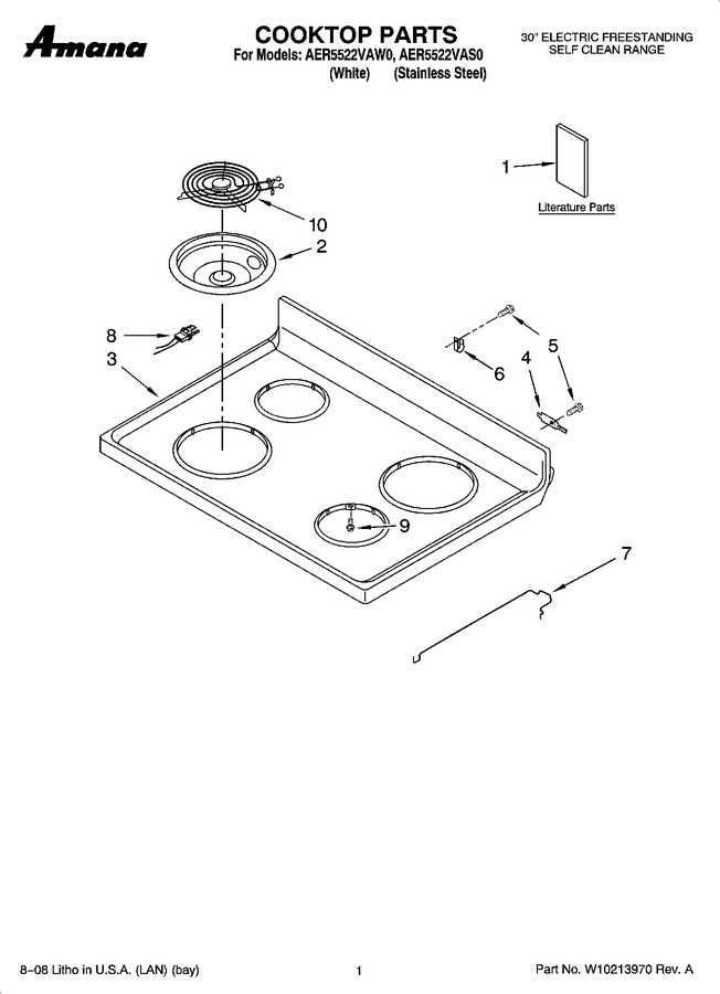 Diagram for AER5522VAS0