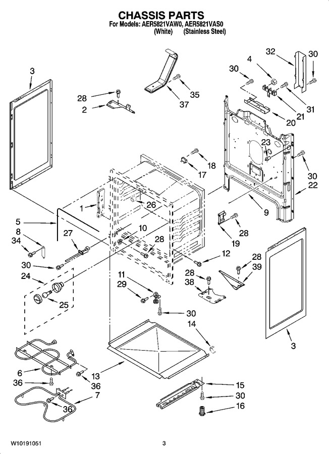 Diagram for AER5821VAW0