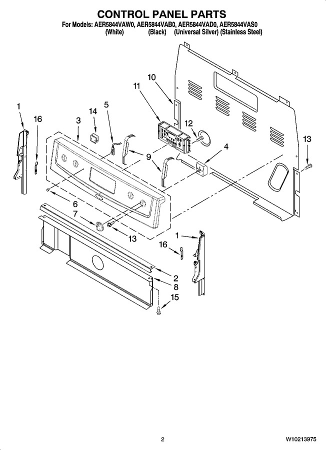 Diagram for AER5844VAW0