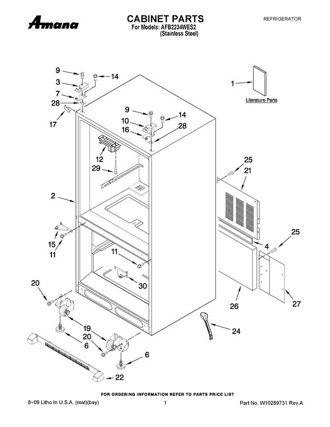 Diagram for AFB2234WES2