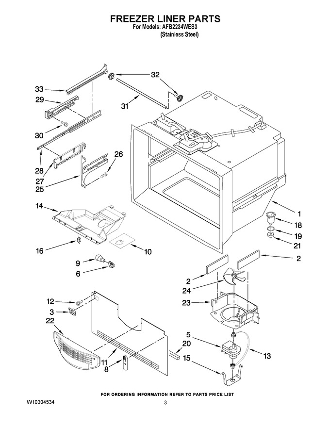 Diagram for AFB2234WES3