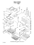 Diagram for 07 - Shelf Parts