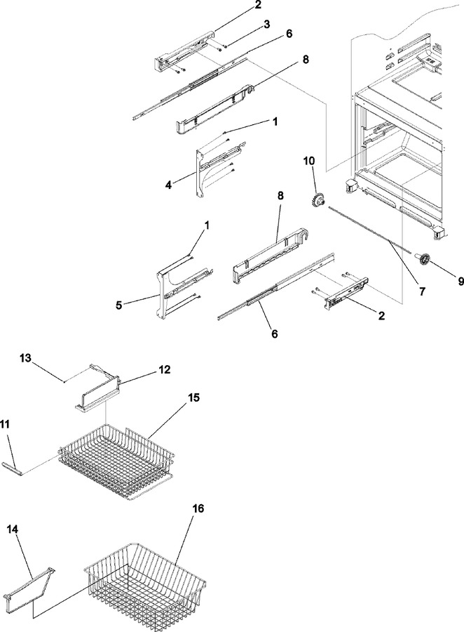 Diagram for AFB2534DEW