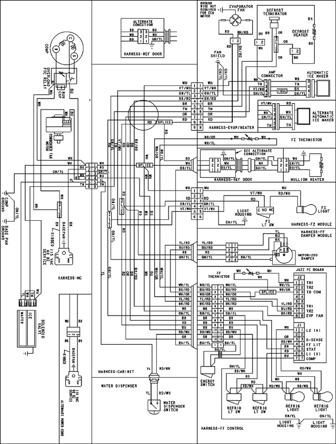 Diagram for AFB2534FES (BOM: AFB2534FES0)