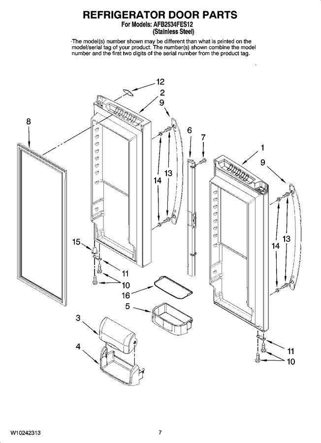 Diagram for AFB2534FES12