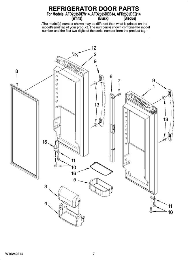 Diagram for AFD2535DEQ14