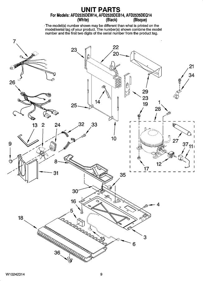 Diagram for AFD2535DEQ14