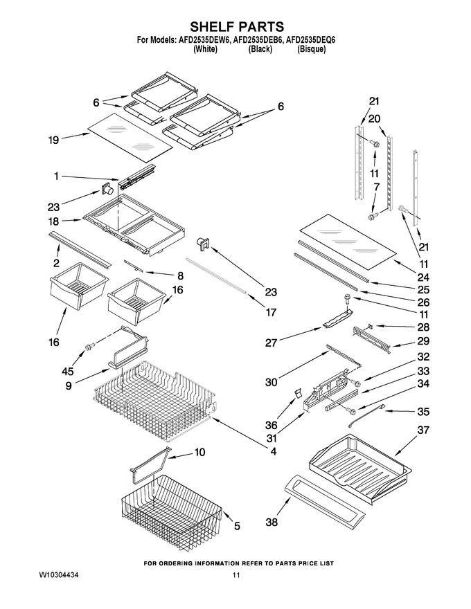 Diagram for AFD2535DEW6