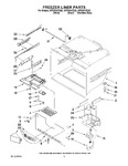 Diagram for 02 - Freezer Liner Parts