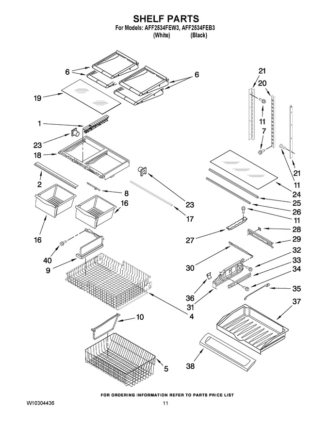Diagram for AFF2534FEW3