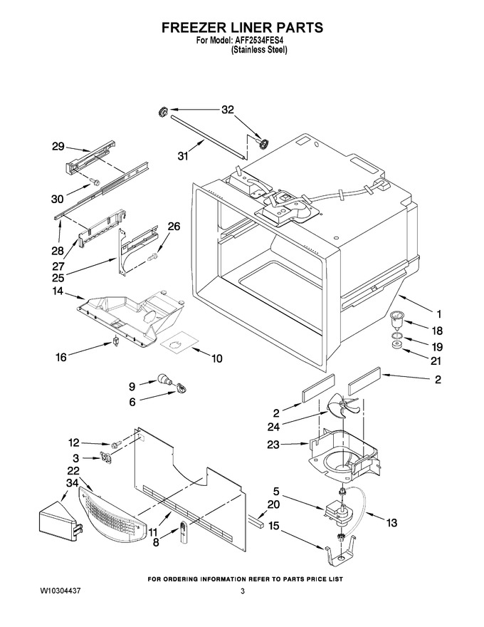 Diagram for AFF2534FES4
