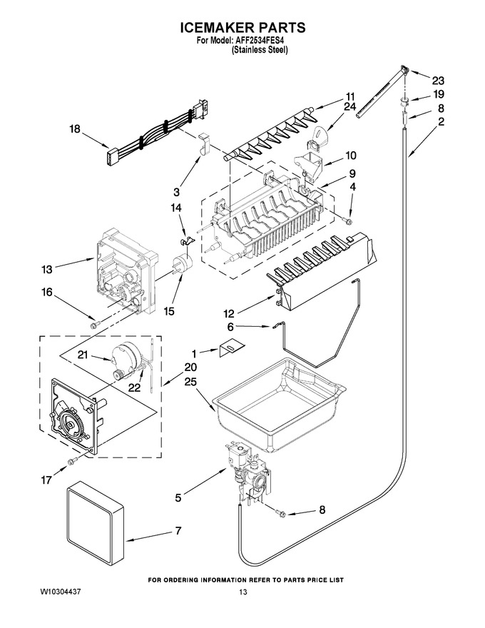 Diagram for AFF2534FES4