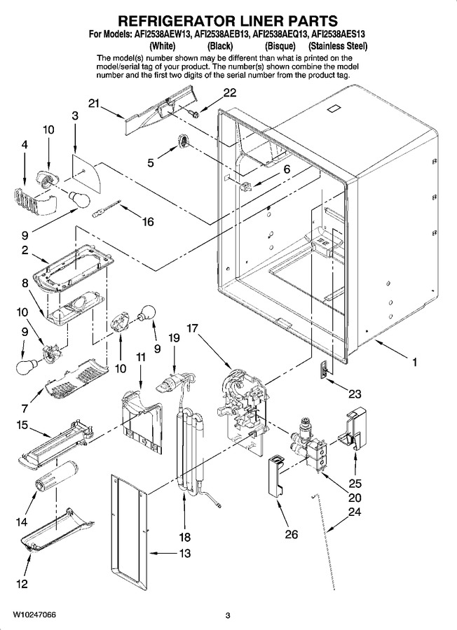 Diagram for AFI2538AES13