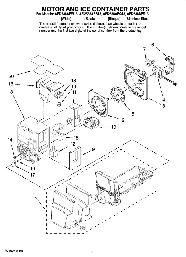 Diagram for AFI2538AEB13