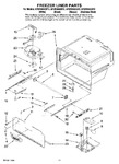 Diagram for 06 - Freezer Liner Parts