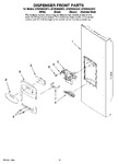 Diagram for 08 - Dispenser Front Parts