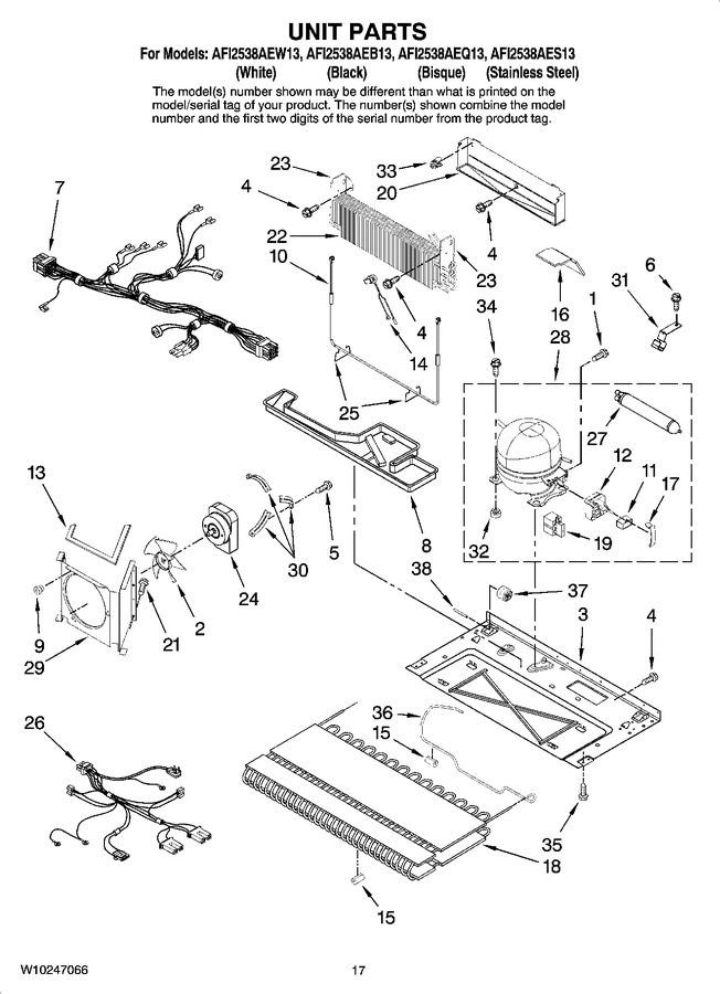 Diagram for AFI2538AES13