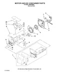 Diagram for 04 - Motor And Ice Container Parts