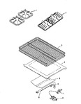 Diagram for 06 - Oven Components & Grates