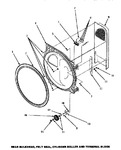Diagram for 01 - Bulkhead/felt Seal/cyl Roller & Term Blk