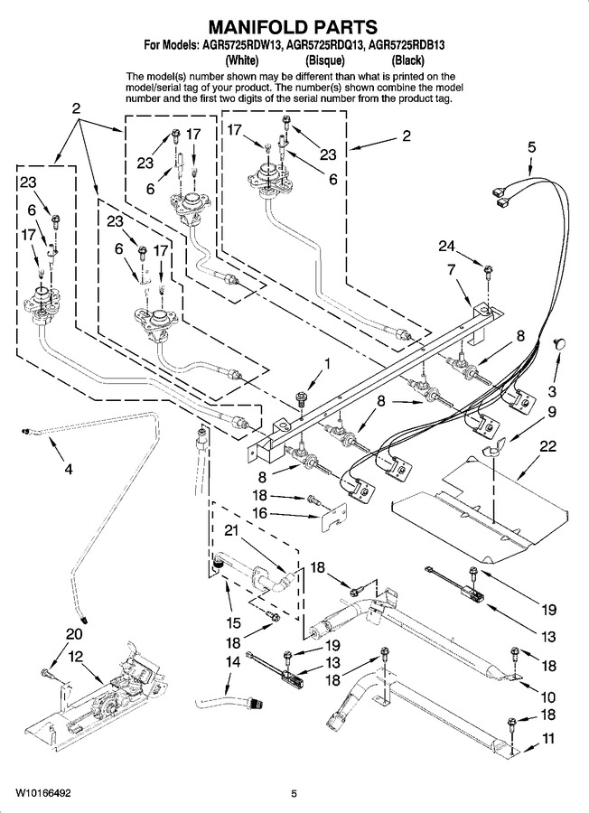 Diagram for AGR5725RDB13