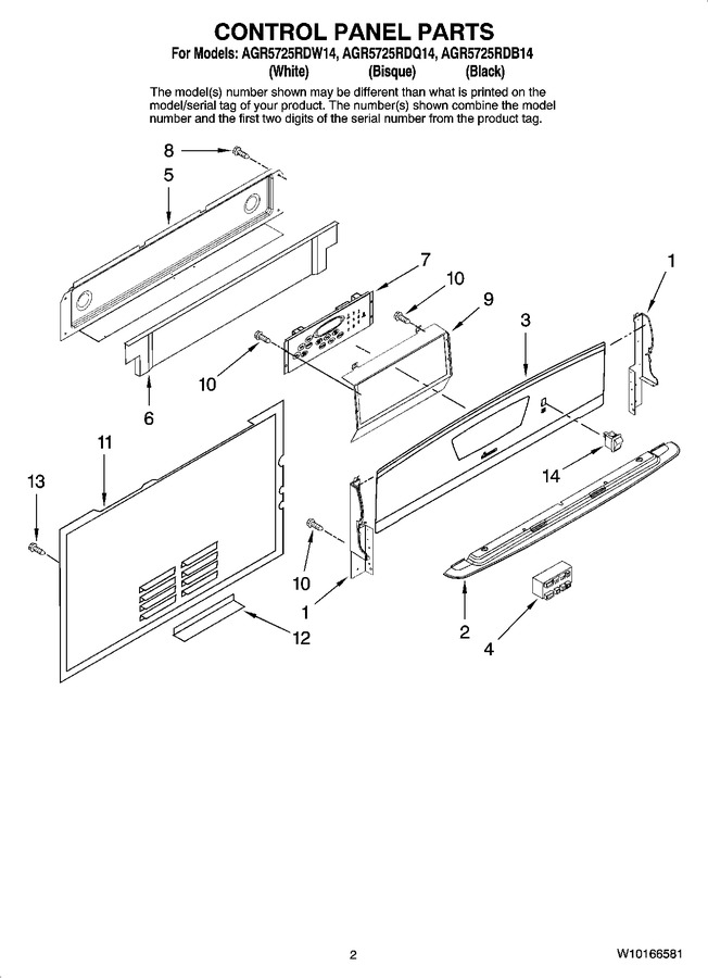 Diagram for AGR5725RDQ14