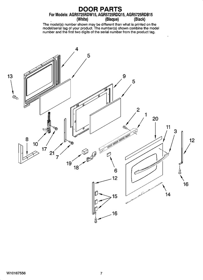 Diagram for AGR5725RDQ15