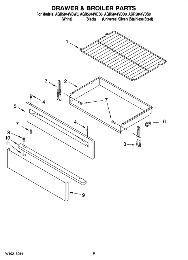 Diagram for AGR5844VDB0