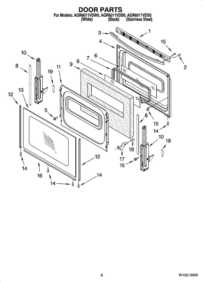 Diagram for AGR6011VDW0