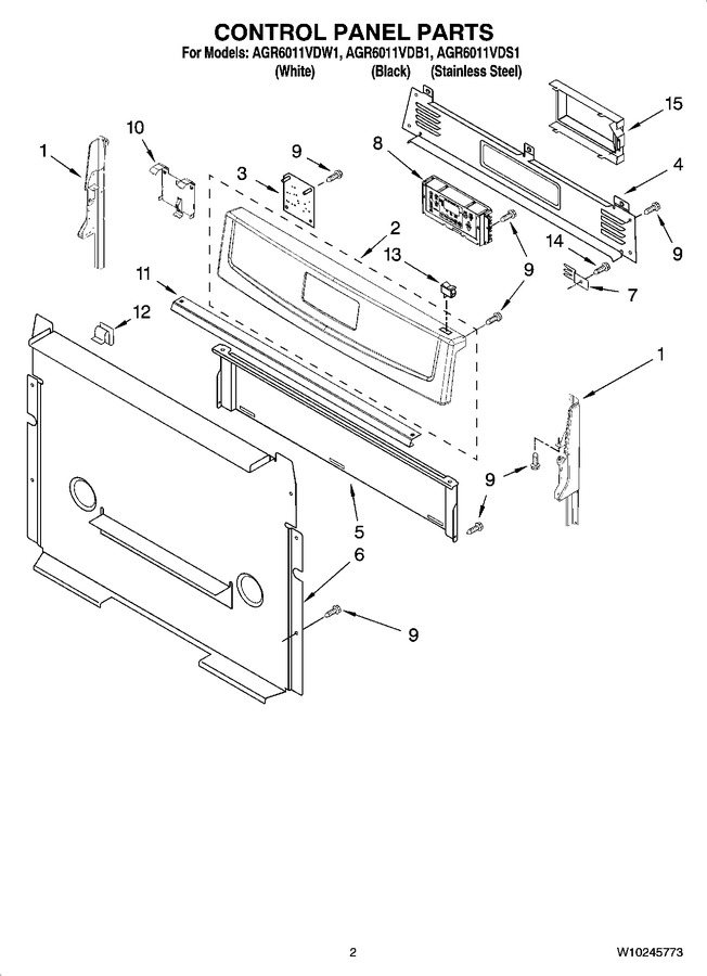 Diagram for AGR6011VDW1