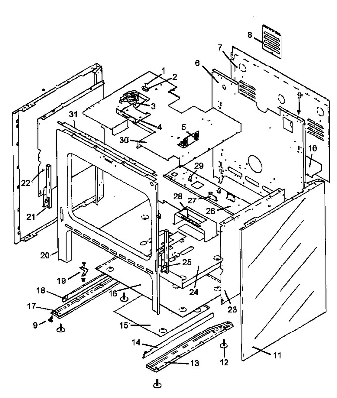 Diagram for AGS781LL (BOM: P1143306NLL)